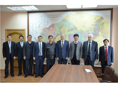 ФГБУ «ЦНИГРИ» очередной раз посетила делегация Геологической службы Китайской Народной Республики