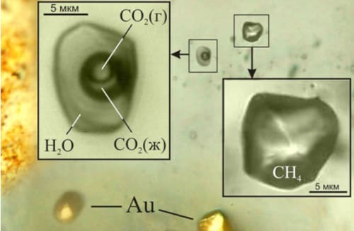 ORE-FORMING FLUID INCLUSIONS IN QUARTZ