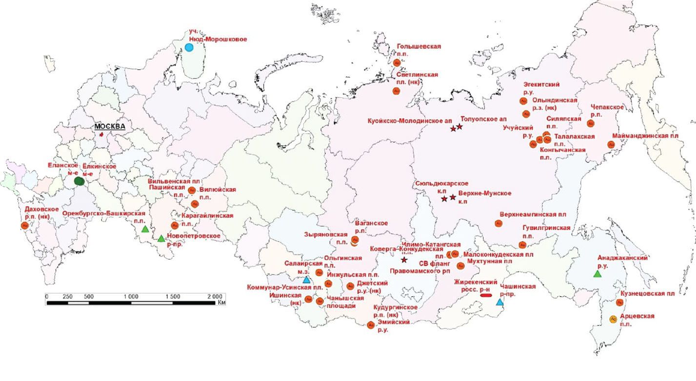 LOCATION OF DEPOSITS SUBJECT TO INFERRED RESOURCE APPROVAL IN 2018