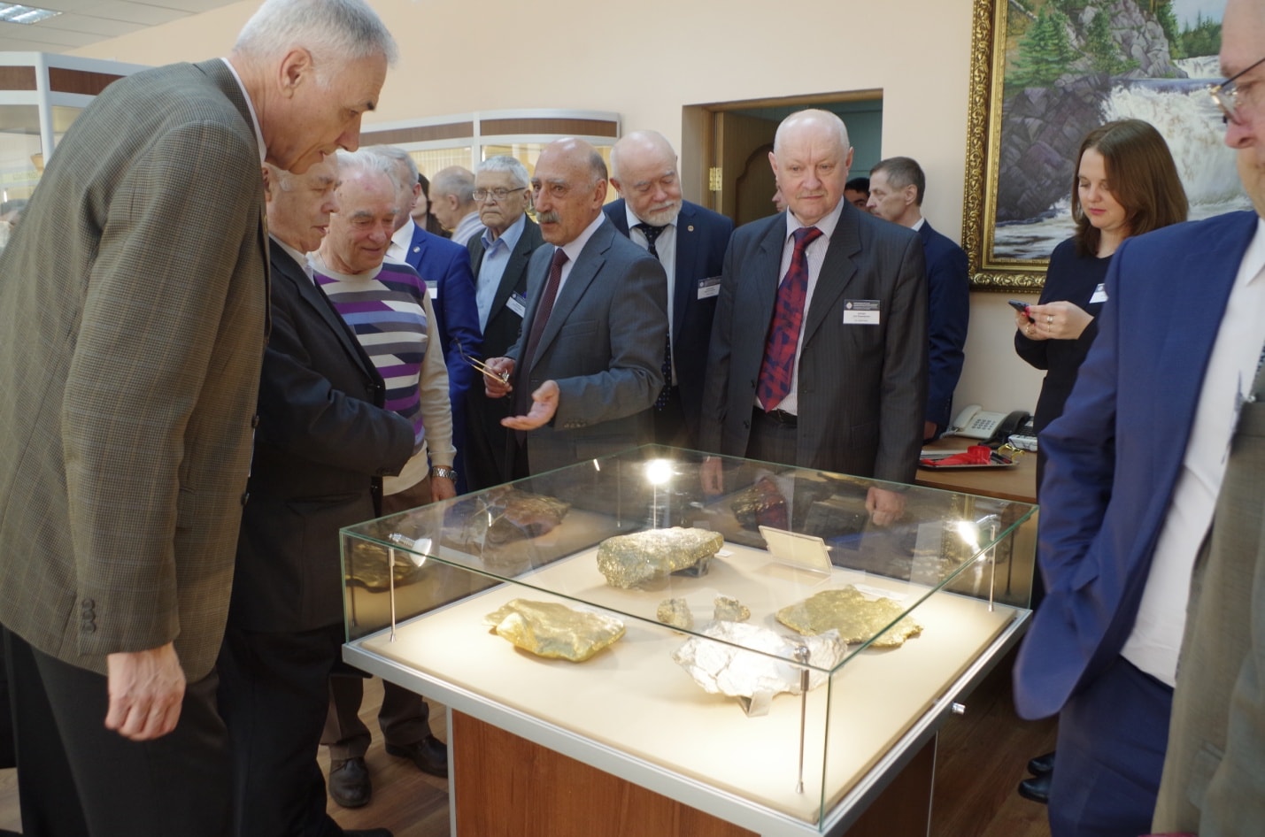 Participants of the VIII Scientific and Applied Conference during an excursion in the Museum